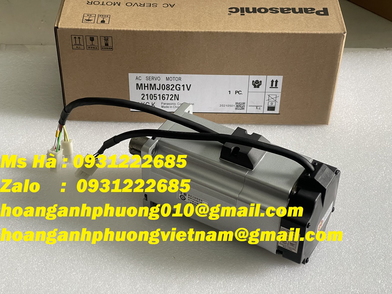 MHMJ082G1V | Động cơ nhập panasonic 750W | Hoàng Anh Phương